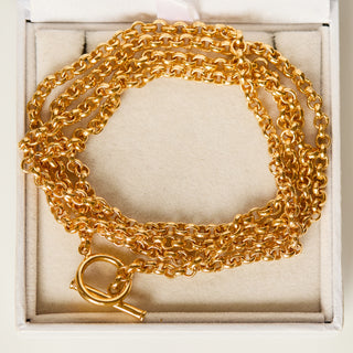 SAMPLE SALE- Long Rolo Chain