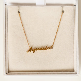 SAMPLE SALE- Aquarius  Necklace