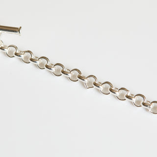 SAMPLE SALE- Long Silver T Bar Chain