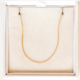 SAMPLE SALE- Snake Chain in Gold