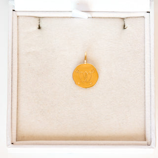 SAMPLE SALE- Double Heart Pendant
