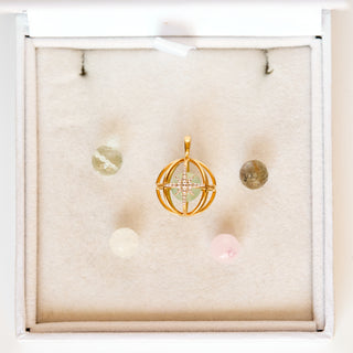 SAMPLE SALE- Manifestation Stone Charm Holder