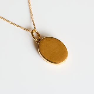 SAMPLE SALE- Oval Locket Necklace