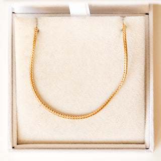 SAMPLE SALE- Braided Chain Necklace