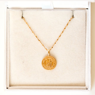 SAMPLE SALE- Lucky Sixpence Necklace