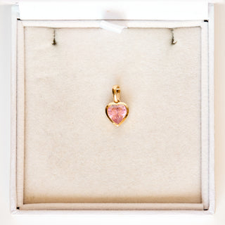 SAMPLE SALE- Pink Heart Charm