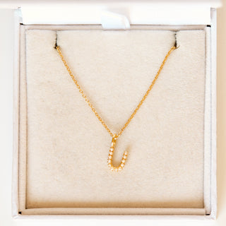SAMPLE SALE- Pearl 'U' Necklace