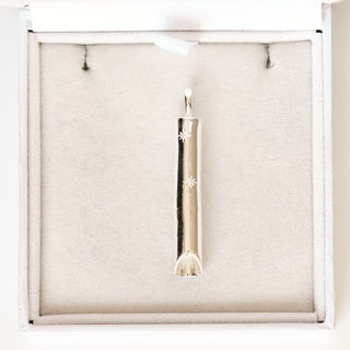 SAMPLE SALE- Star Set Breathing Pendant