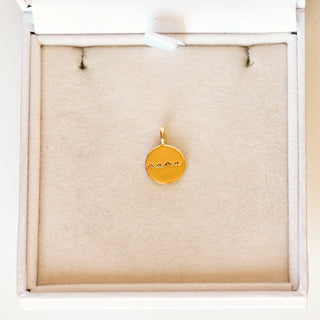 SAMPLE SALE- Mama Coin Pendant