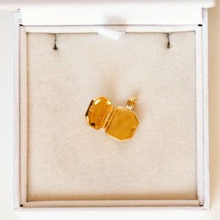 SAMPLE SALE- Gold Vermeil Locket