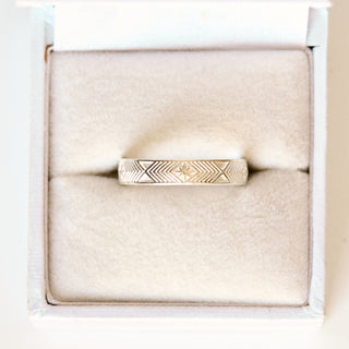 SAMPLE SALE- Embossed Star Band - Multiple Sizes