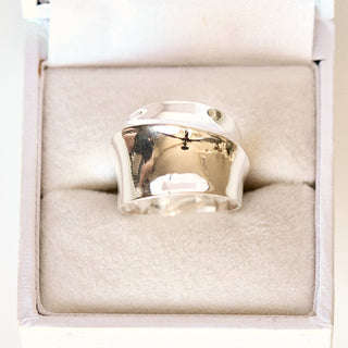 SAMPLE SALE- Chunky Luxe Ring - UK Size L 1/2
