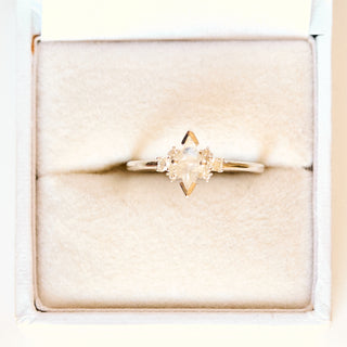 SAMPLE SALE- Moonstone & CZ - UK Size O