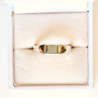 SAMPLE SALE- Labradorite Ring - UK Size O