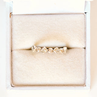 SAMPLE SALE- CZ Ring - UK Size L 1/2