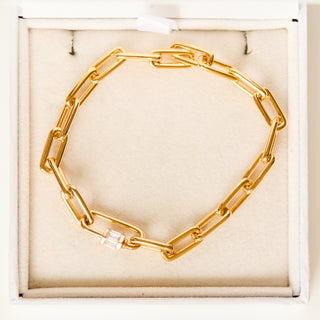 SAMPLE SALE- Link Charm Bracelet