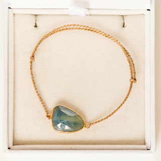 SAMPLE SALE- Sapphire Cord Bracelet