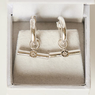SAMPLE SALE- Tbar Dop Hoops