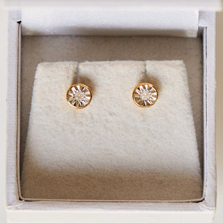 SAMPLE SALE- Miracle Diamond Studs - No Butterflys