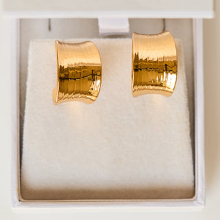 SAMPLE SALE- Statement Barrel Hoops - No Butterflys