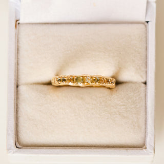 SAMPLE SALE- Ombre Blue Stacking Band - UK Size L 1/2