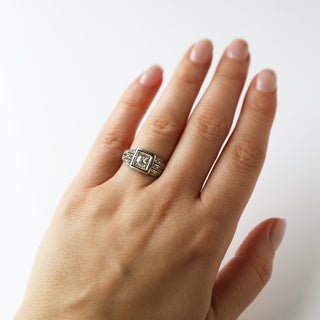Carrie Elizabeth vintage diamond Ring