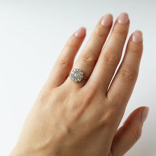 Vintage Diamond cluster ring