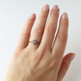 Vintage Diamond 14k Yellow Gold Ring