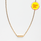 Your Safe Space Engravable Bar Necklace