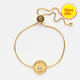 Safe and Protected Spinning Coin Bracelet