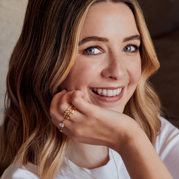 Gold Vermeil Birthstone jewellery