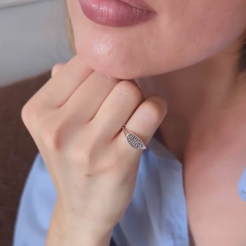 pet nose print ring
