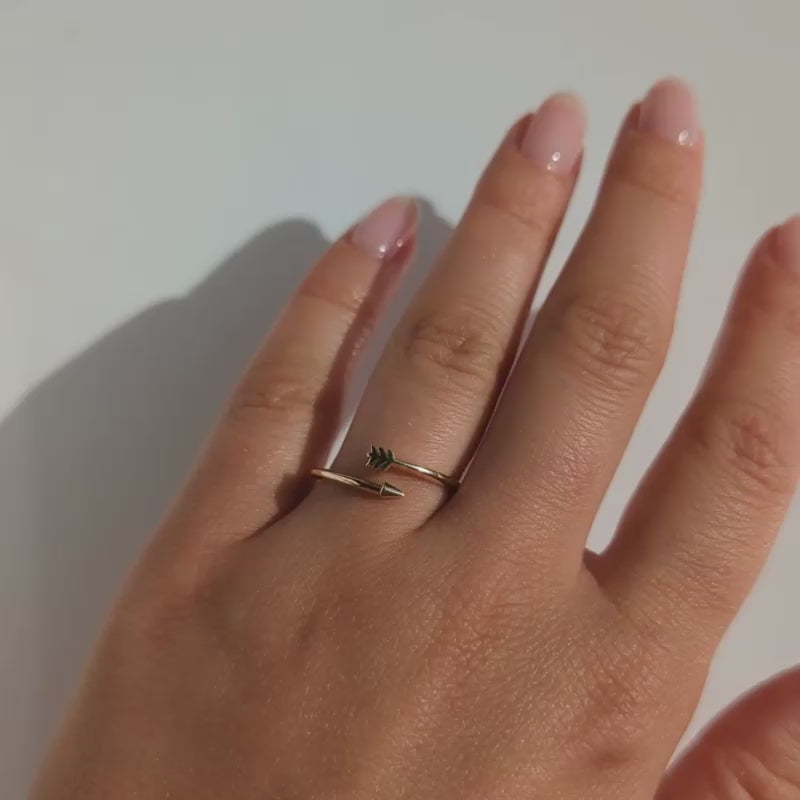 Cupids Arrow ring