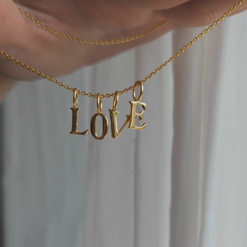 Mini Initial Charm