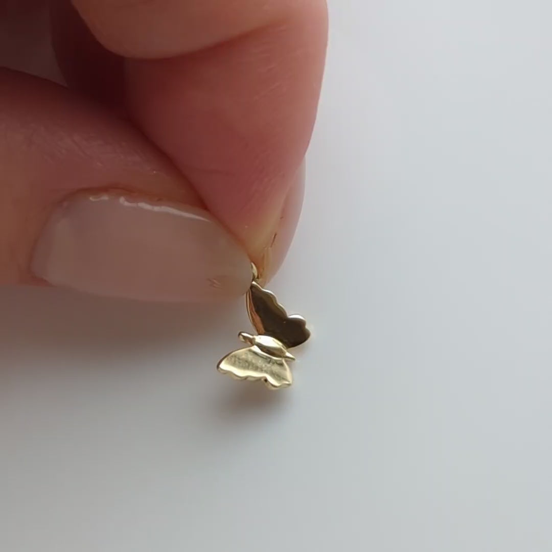 9k butterfly charm