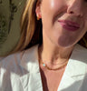 Opal chunky Chain Necklace