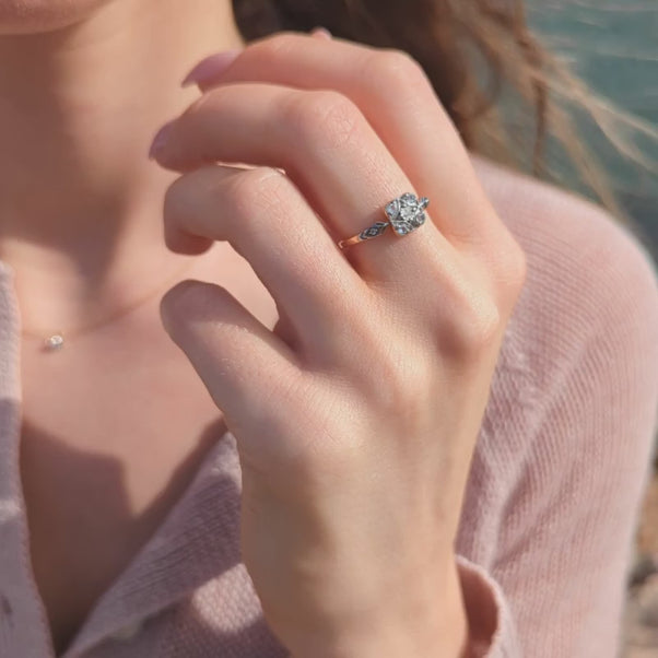 Rosie Diamond Vintage Compass Ring