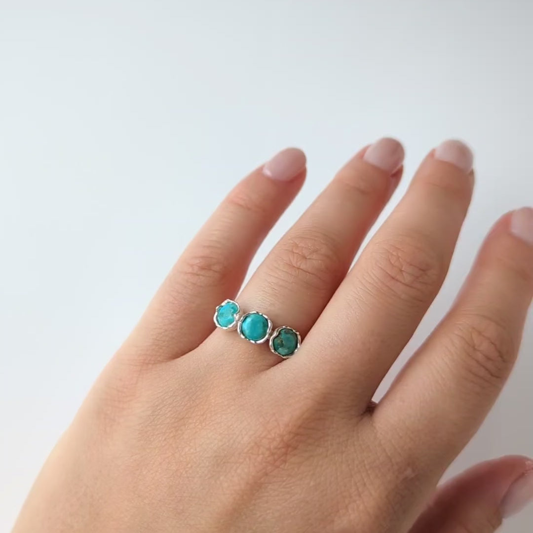 Andie Molten Turquoise Ring