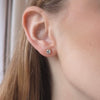1.00ct diamond stud earrings