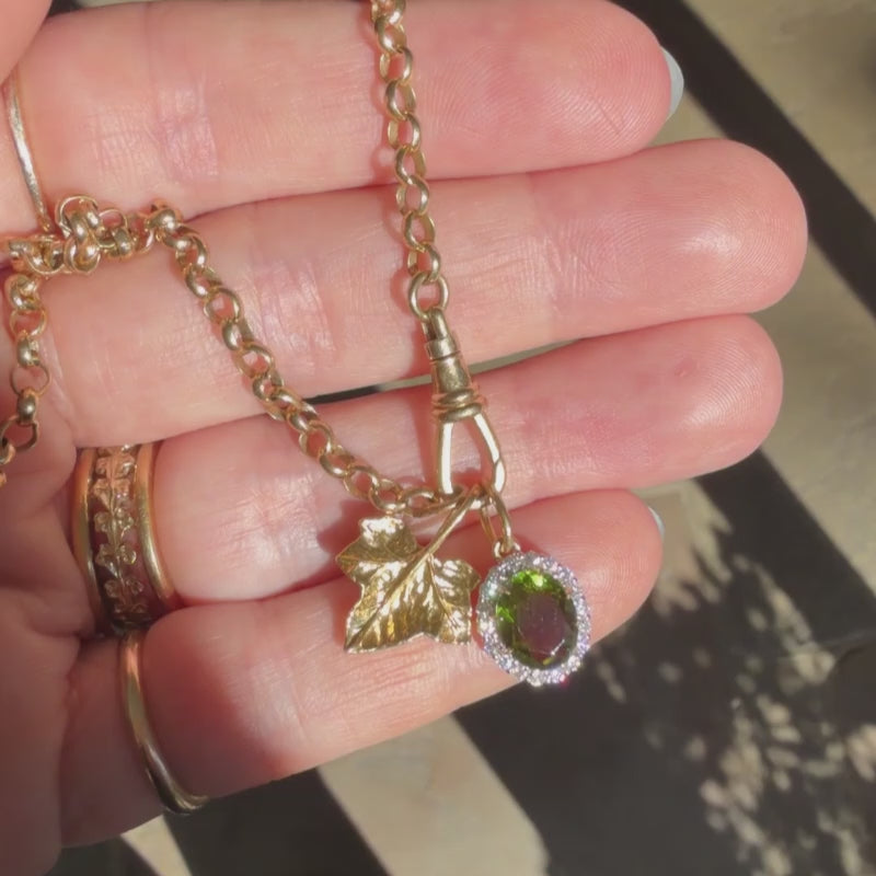 Lydia Millen Evergreen Vintage Gemstone Charm carrie elizabeth