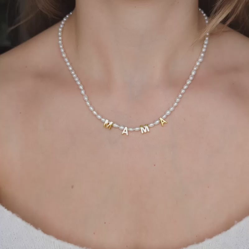 Mama Pearl Necklace