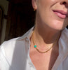 Turquoise Albert Chain Necklace