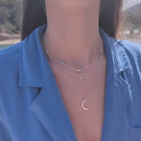 New Moon Necklace