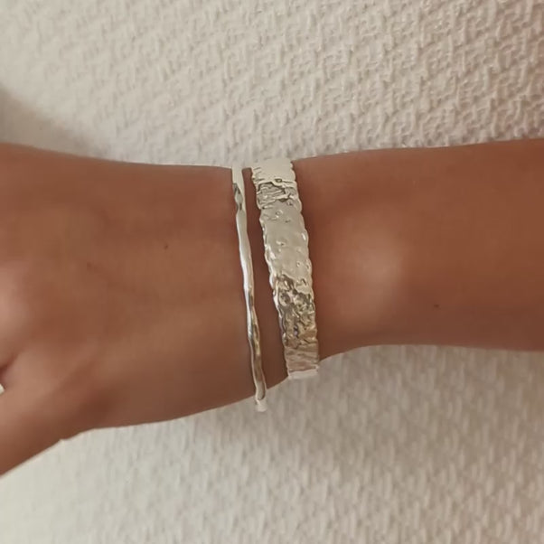 Molten Skinny Bangle
