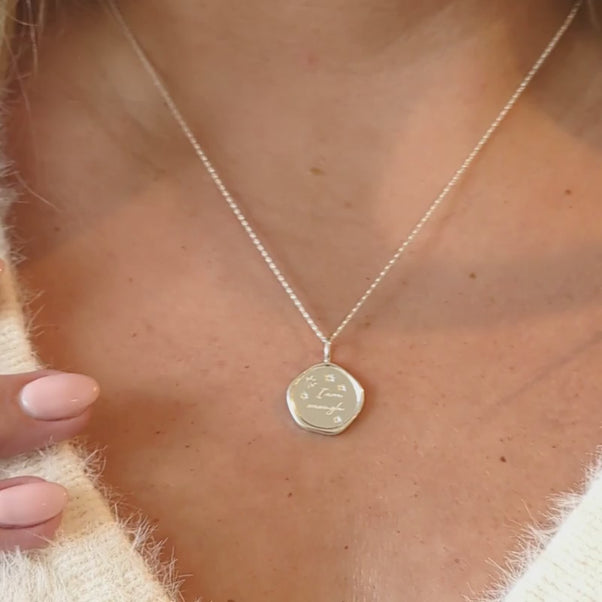 Same Dress Different Bodies I Am Enough Necklace