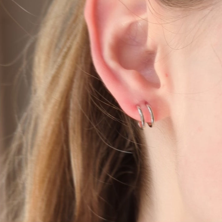 Double Hoop Earrings