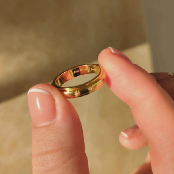 Star Set Spinning Ring