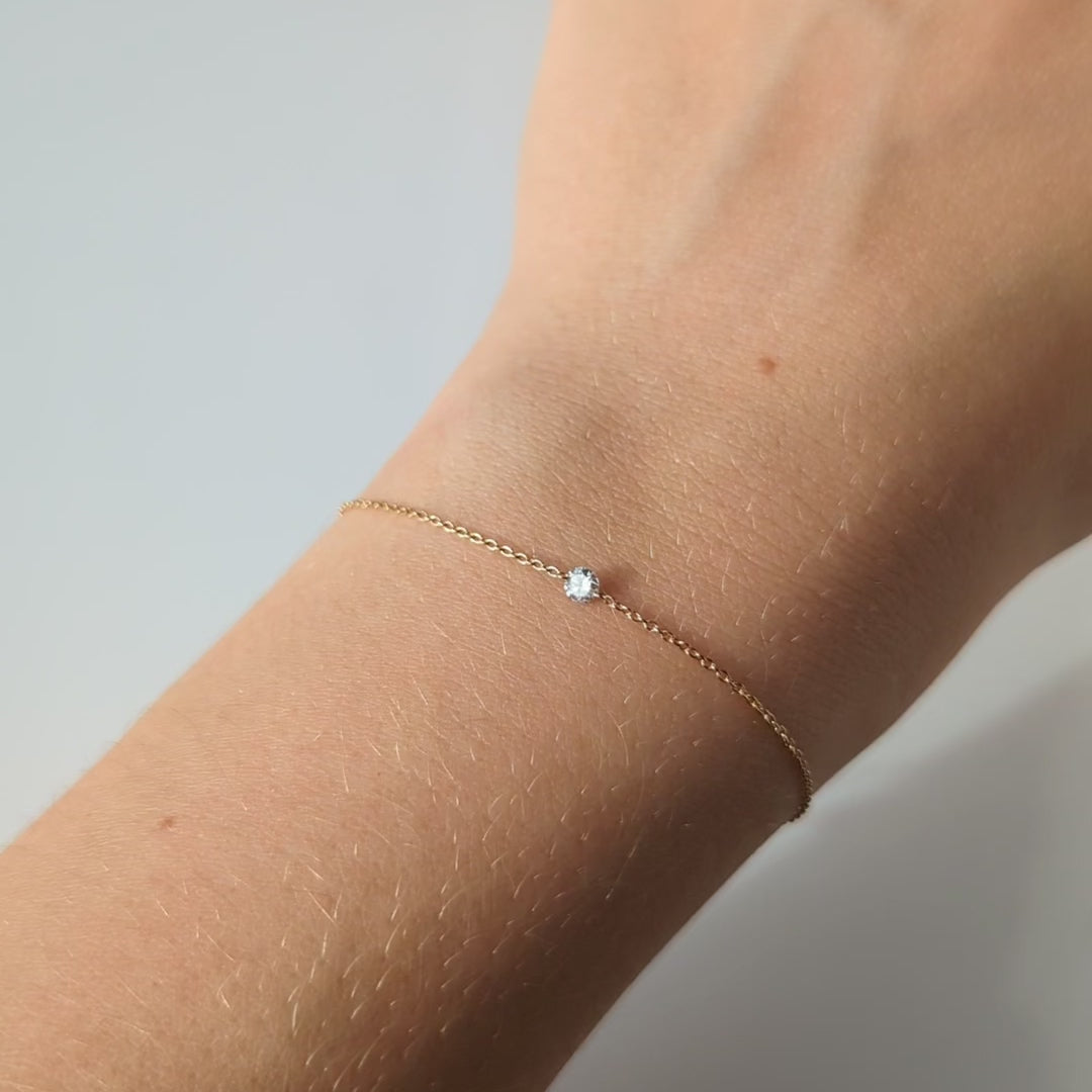 Limited Edition Floating Diamond Bracelet