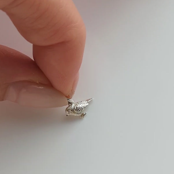 Sterling Silver Robin Charm