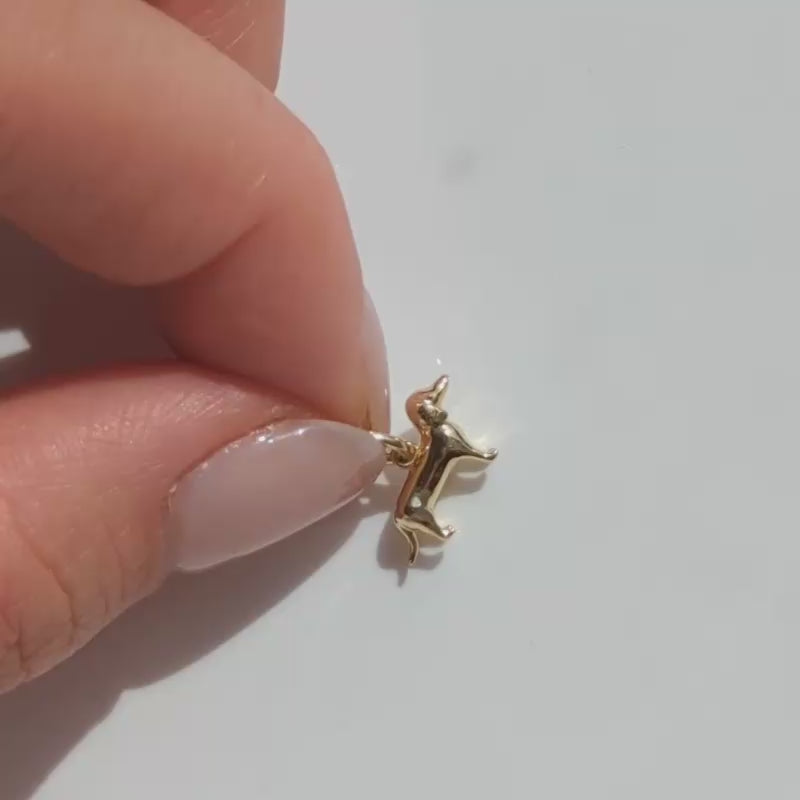 Treasured Sausage Dog Charm